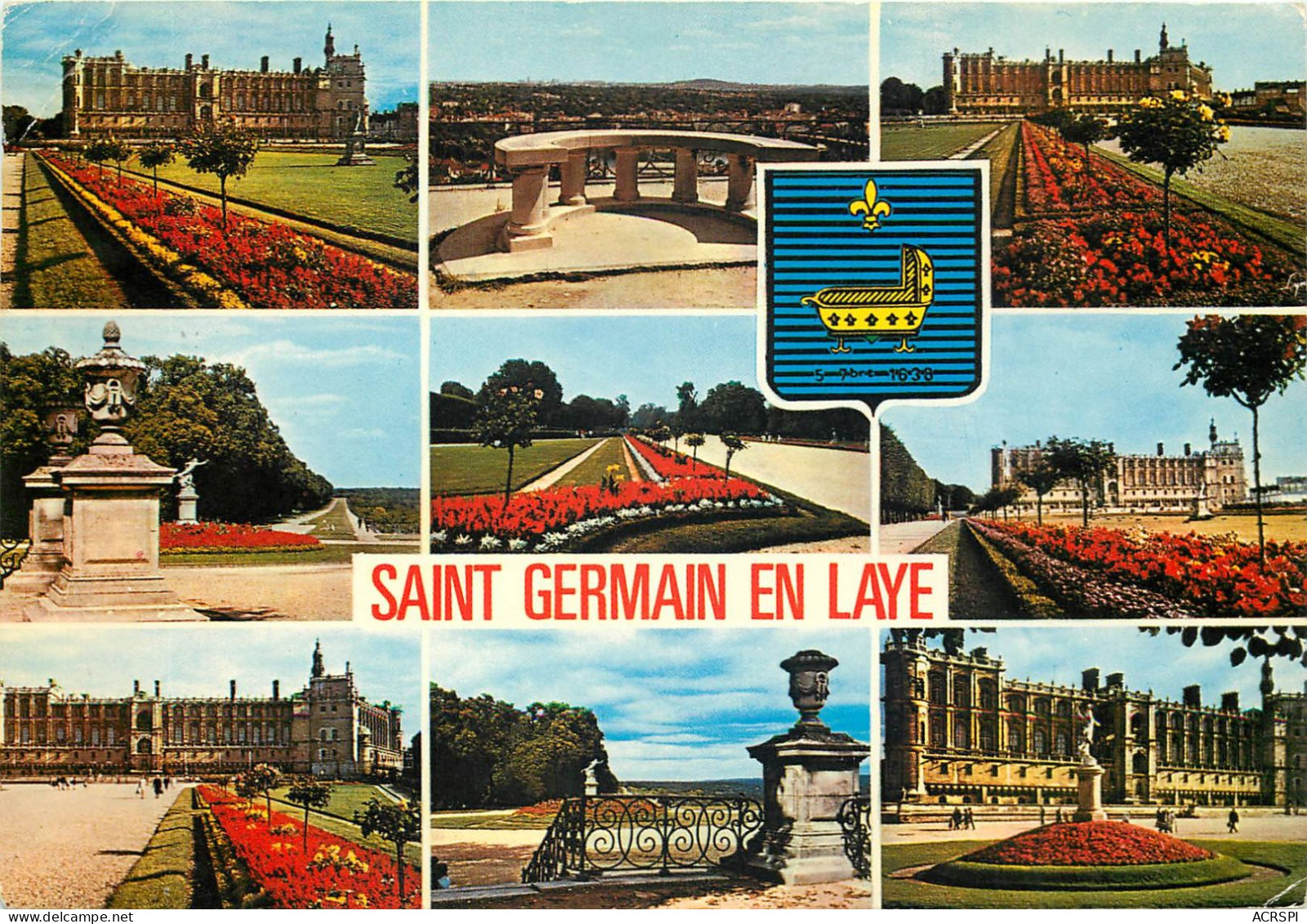 ST GERMAIN EN LAYE Divers Aspects Du Chateau 25(scan Recto-verso) MC2449 - St. Germain En Laye (castle)