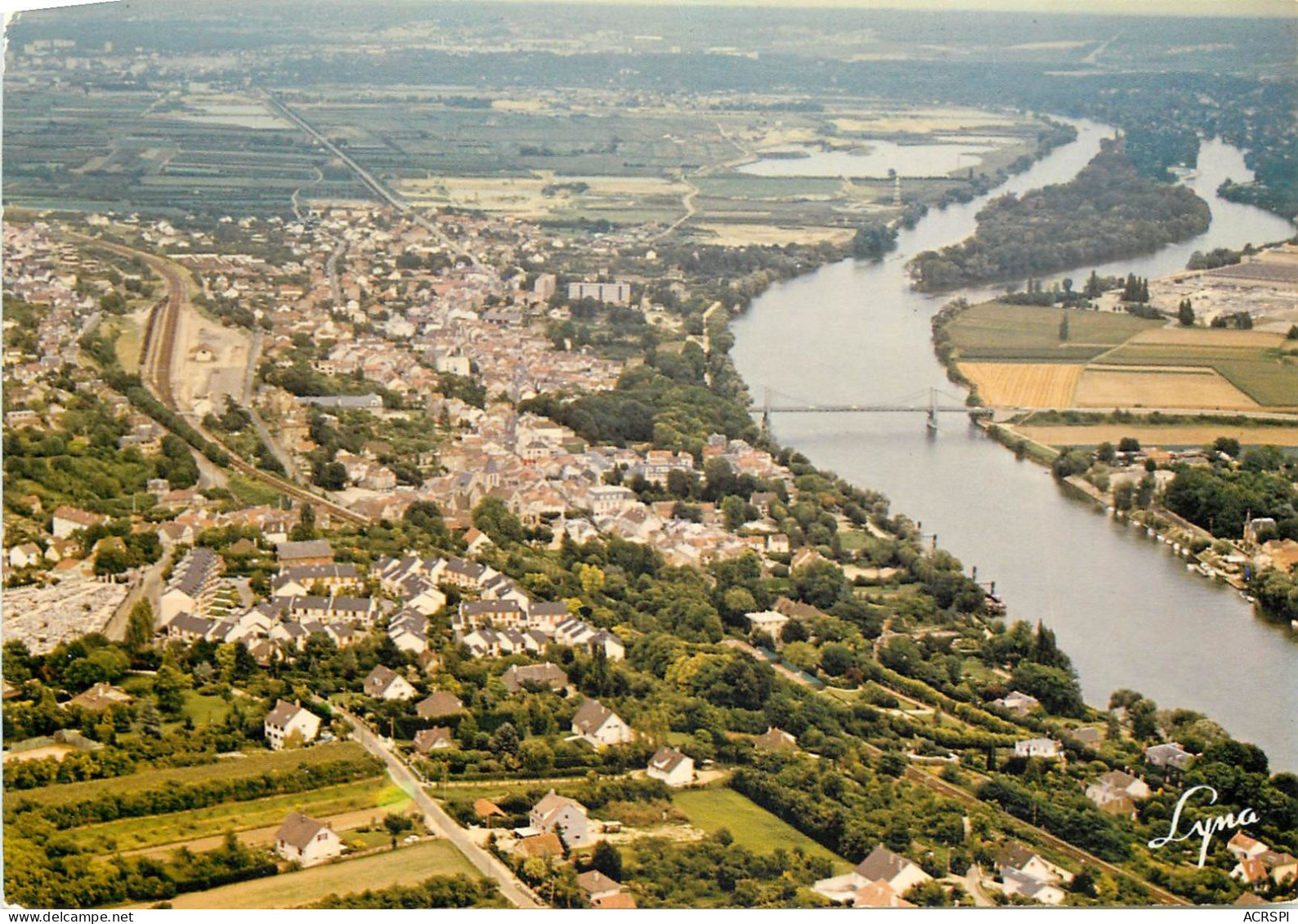 ST GERMAIN EN LAYE Divers Aspects Du ChateaTRIEL Vue Generale U 25(scan Recto-verso) MC2449 - Triel Sur Seine