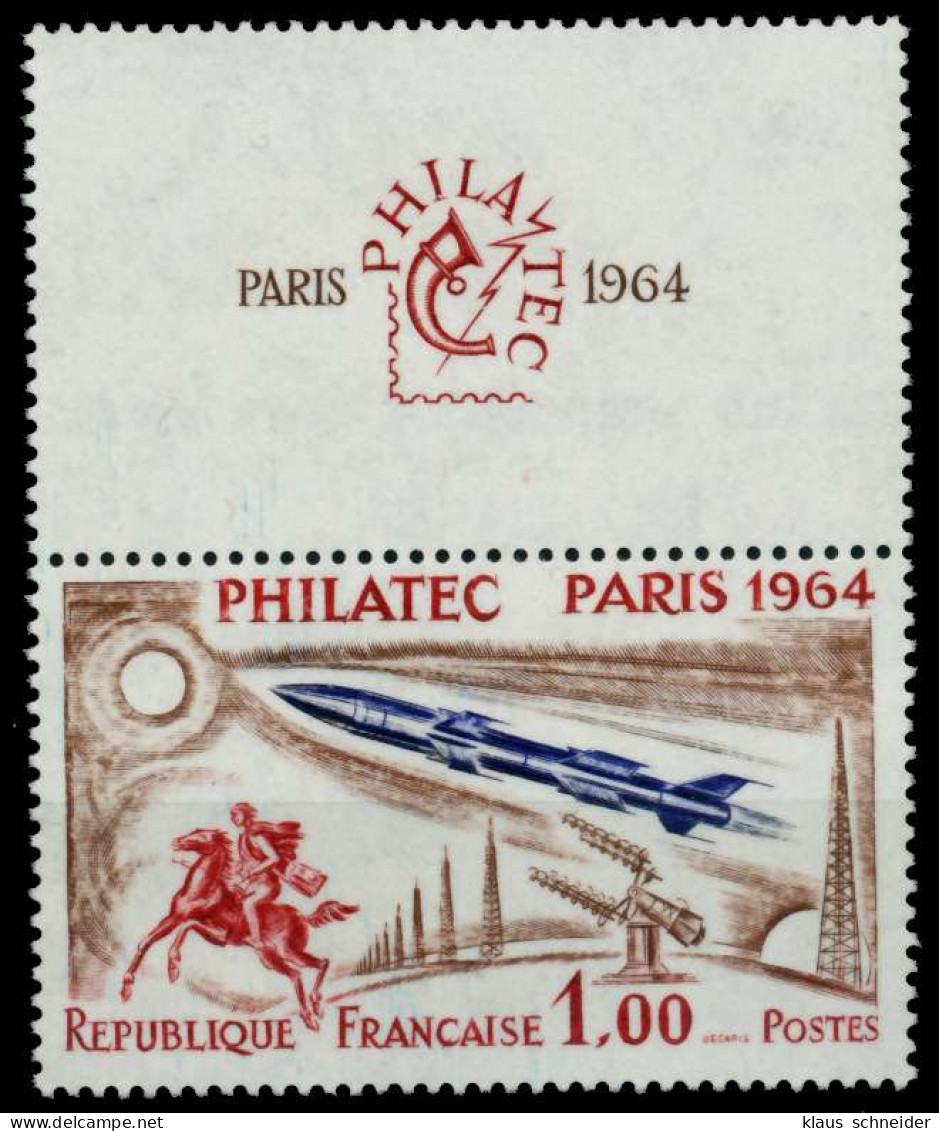 FRANKREICH 1964 Nr 1480Zfo Postfrisch X827062 - Unused Stamps