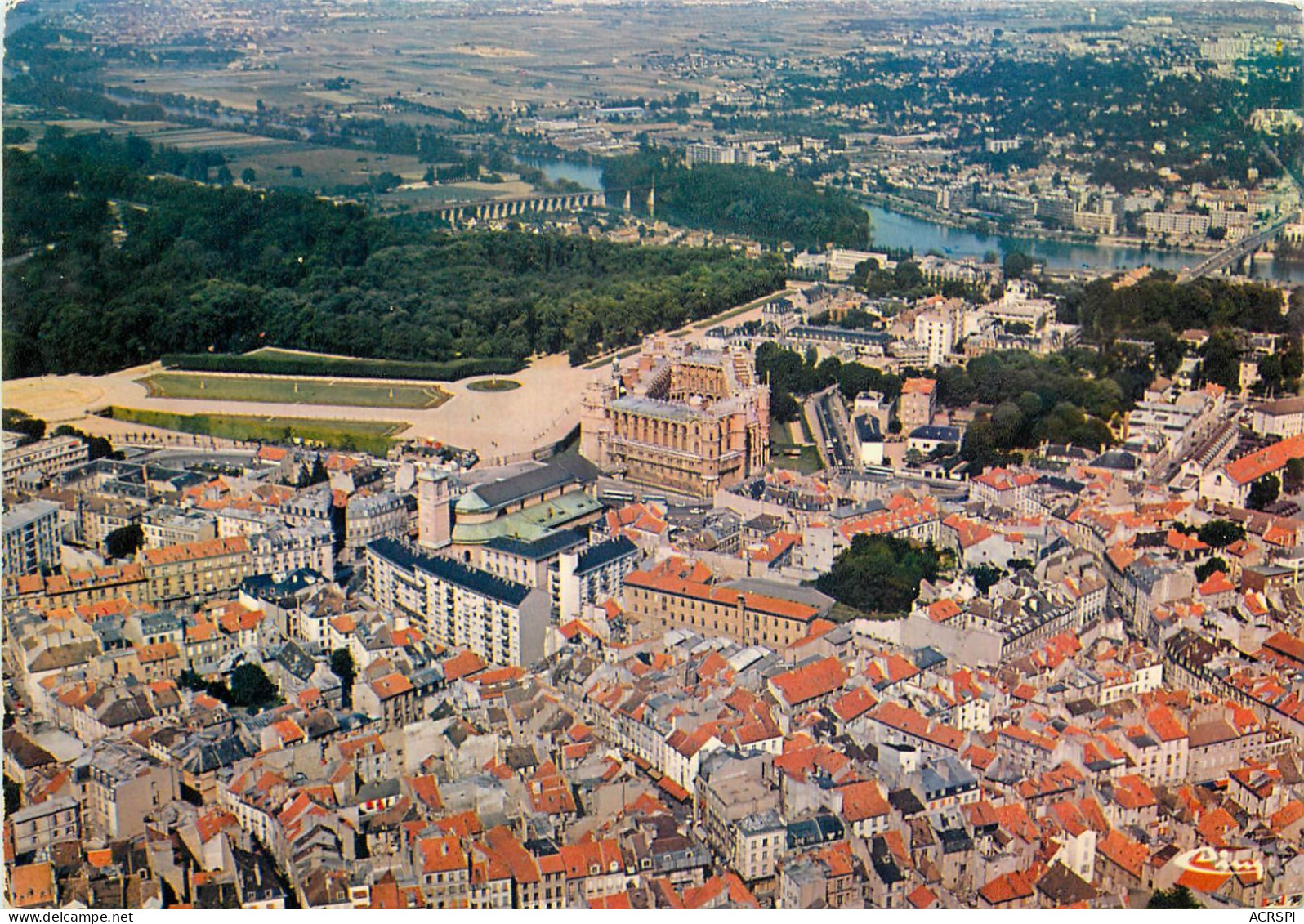 SAINT GERMAIN EN LAYE Vue Generale Aerienne 22(scan Recto-verso) MC2449 - St. Germain En Laye