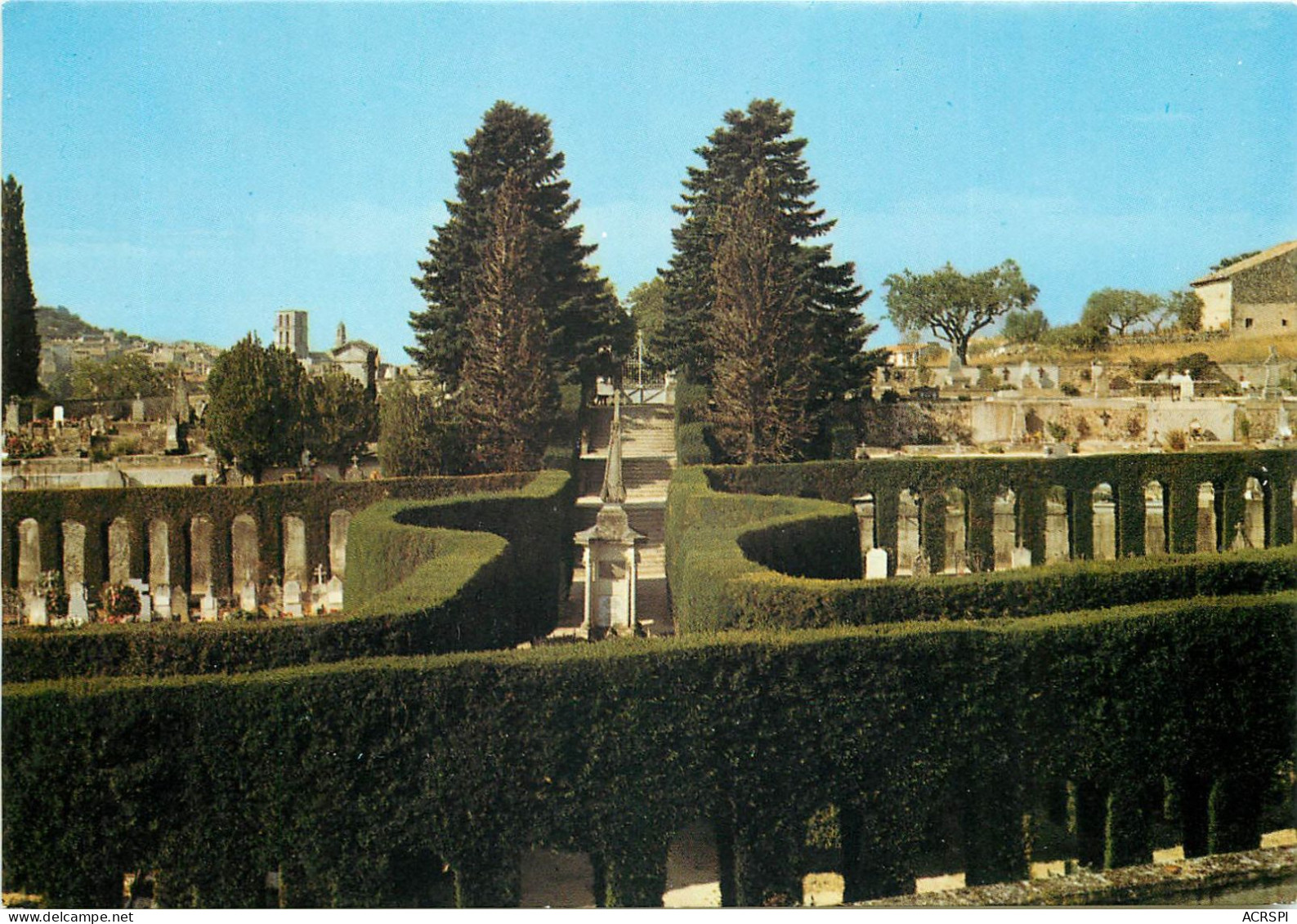 FORCALQUIER Le Cimetiere Campo Santo 1(scan Recto-verso) MC2447 - Forcalquier