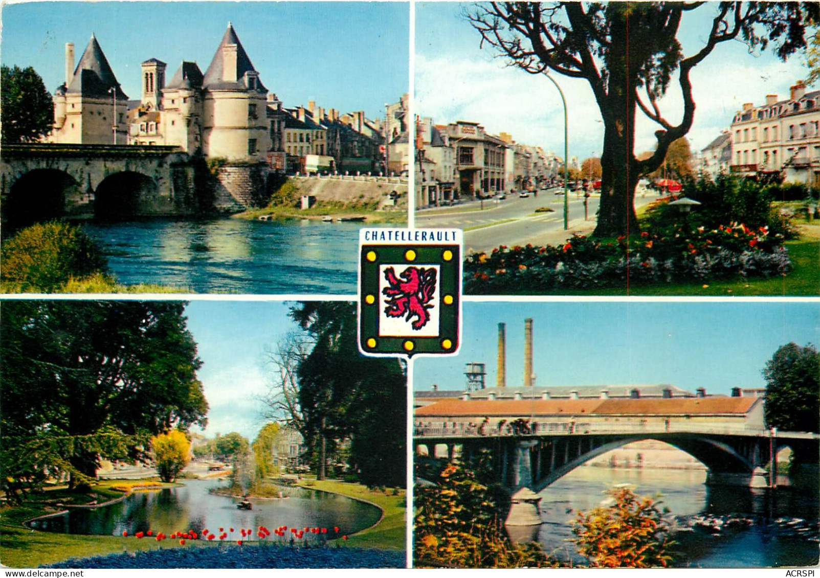 CHATELLERAULT Le Nouveau Boulevard La Pont Neuf 15(scan Recto-verso) MC2444 - Chatellerault