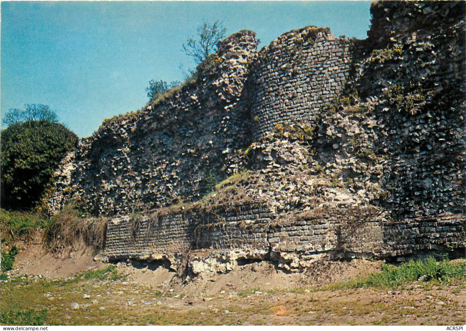 BAVAI MUR SUD DE L ANCEINTE ANTIQUE 3(scan Recto-verso) MC2443 - Bavay