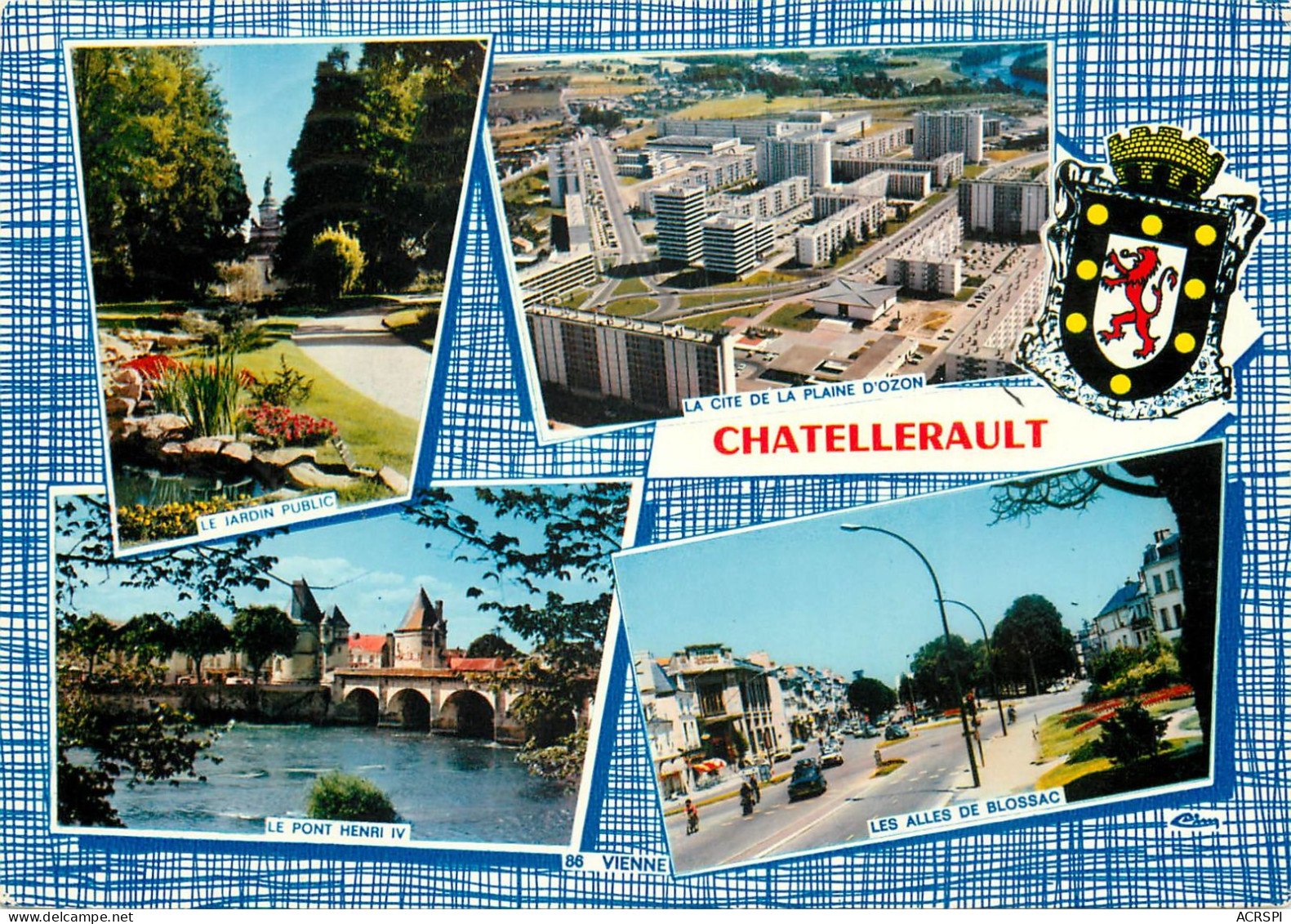 CHATELLERAULT Route Touristique De La Vallee De La Vienne 30(scan Recto-verso) MC2442 - Chatellerault