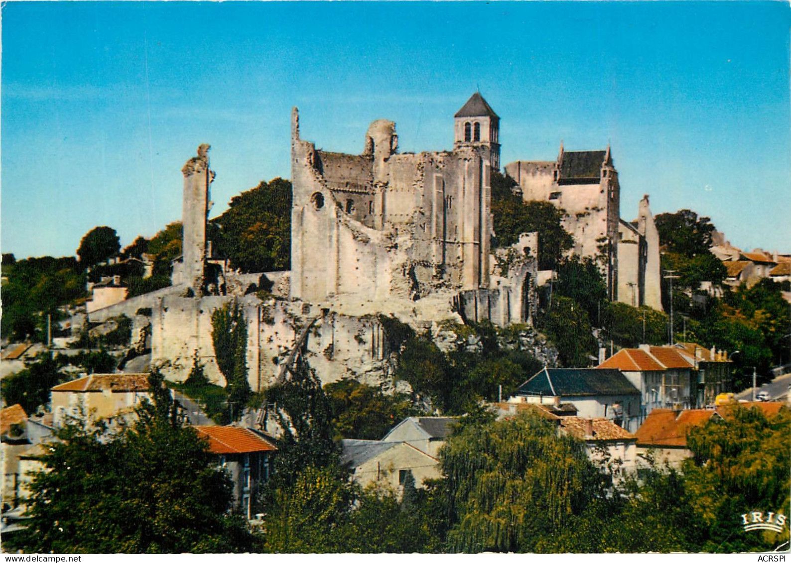 CHAUVIGNY Ruines Feodales Des Cinq Chateaux 23(scan Recto-verso) MC2442 - Chauvigny