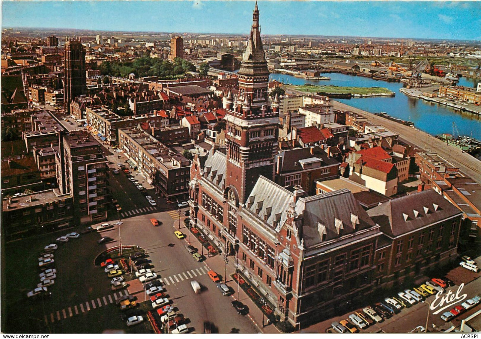 DUNKERQUE Au Premier Plan L Hotel De Ville Construit En 1901 17(scan Recto-verso) MC2440 - Dunkerque