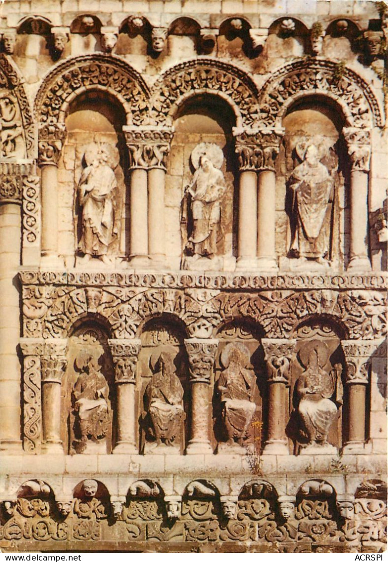 POITIERS Notre Dame La Grande Detail De La Facade Les Apotres 21(scan Recto-verso) MC2439 - Poitiers