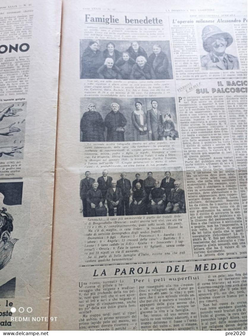 LA DOMENICA DEL CORRIERE 1937 ACCADEMIA NAVALE LIVORNO BORGOSATOLLO STIENTA SAN MICHELE AL TAGLIAMENTO - Sonstige & Ohne Zuordnung