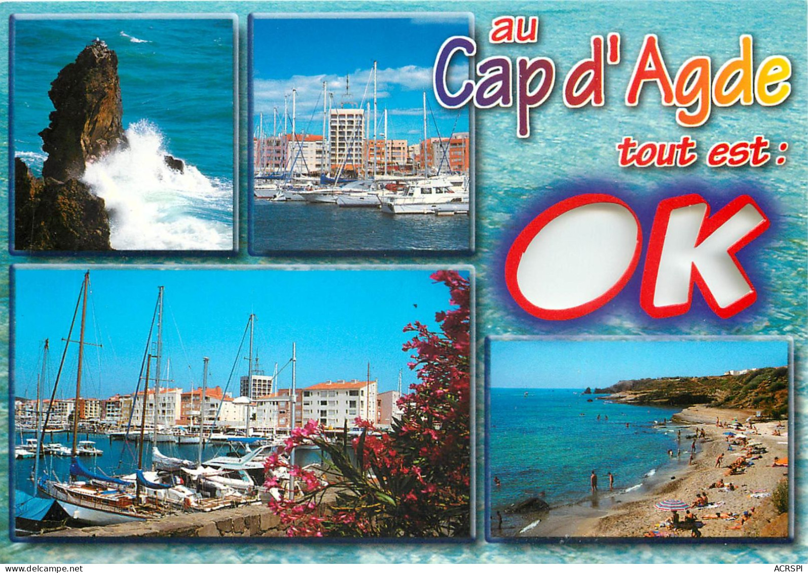 LE CAP D AGDE 3(scan Recto-verso) MC2477 - Agde