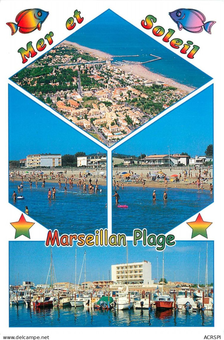 MARSEILLAN PLAGE 21(scan Recto-verso) MC2476 - Marseillan