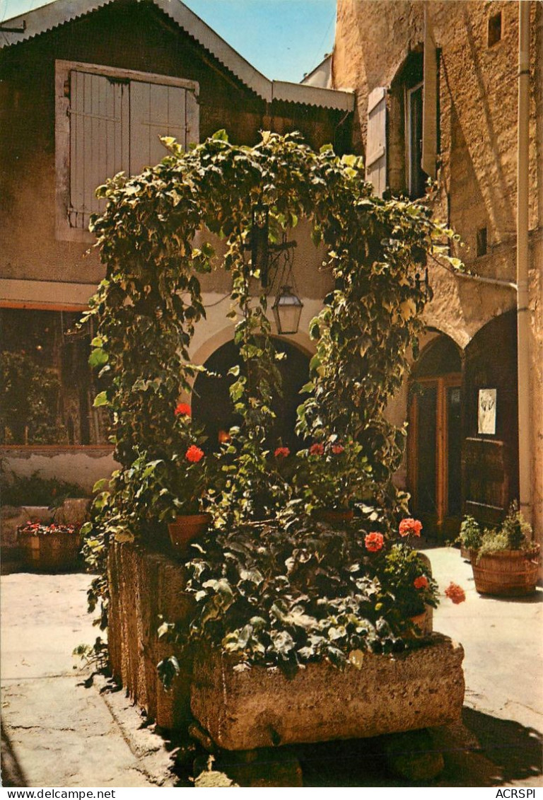 PEZENAS Vieux Puits Dans La Cour De L Hostellerie Du Bat D Argent 17(scan Recto-verso) MC2476 - Pezenas