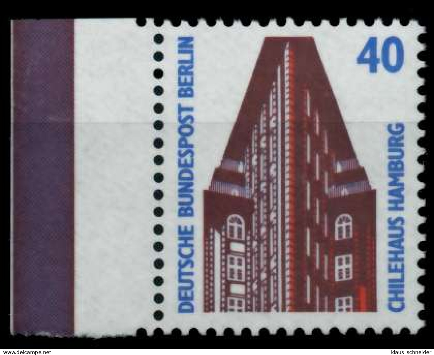 BERLIN DS SEHENSW Nr 816-FS Postfrisch SRA X840C82 - Unused Stamps