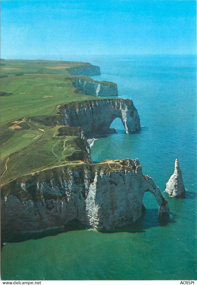 ETRETAT La Porte D Aval L Aiguille Et La Manneporte 8(scan Recto-verso) MC2474 - Etretat