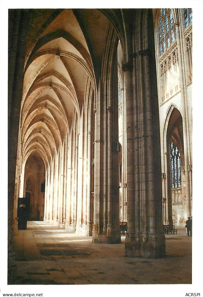 ROUEN Abbatiale Saint Ouen Enfilade Du Bas Cote Sud De La Nef 14(scan Recto-verso) MC2473 - Rouen