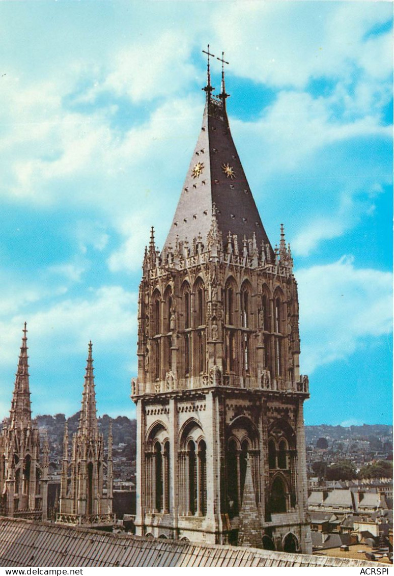 CATHEDRALE NOTRE DAME DE ROUEN Tour Saint Romain 5(scan Recto-verso) MC2473 - Rouen