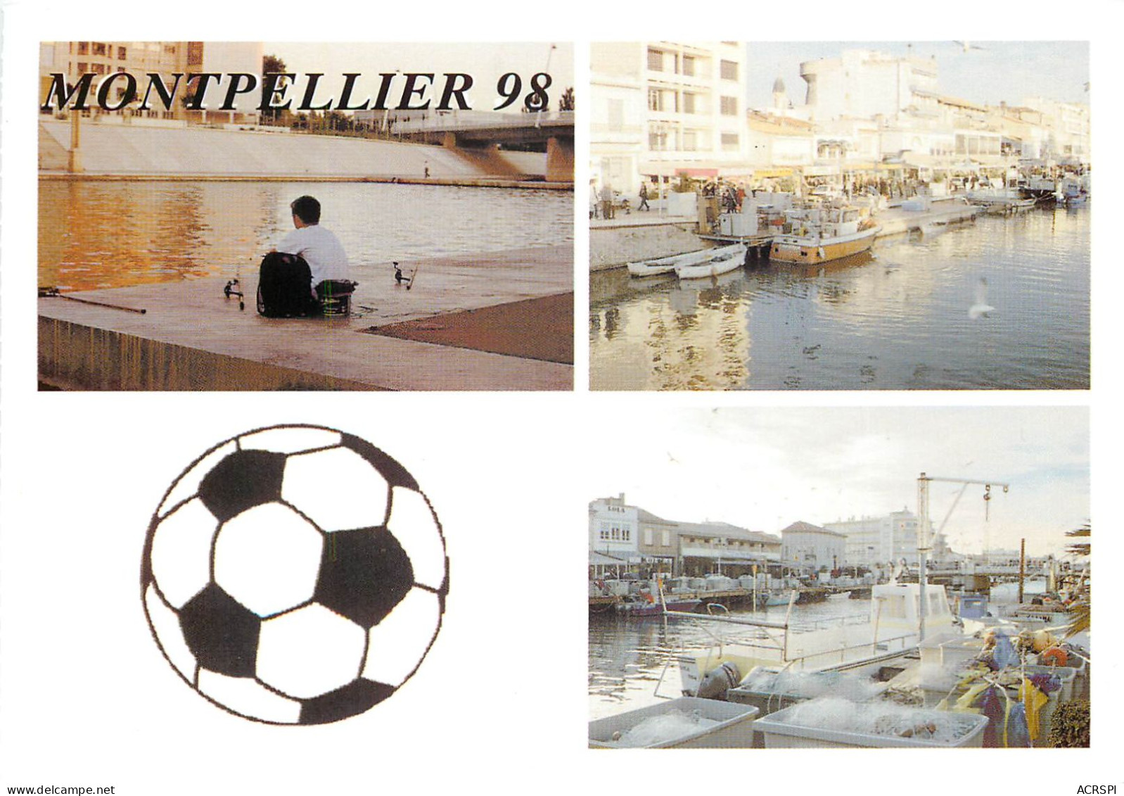 MONTPELLIER Mondial 98 12(scan Recto-verso) MC2472 - Montpellier