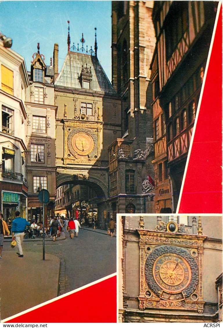 ROUEN Le Gros Horloge 7(scan Recto-verso) MC2469 - Rouen