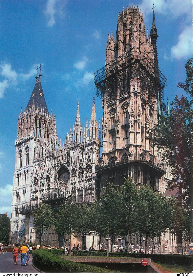 Rouen La Cathgedrale L Une Des Plus Belle De France 4(scan Recto-verso) MC2469 - Rouen