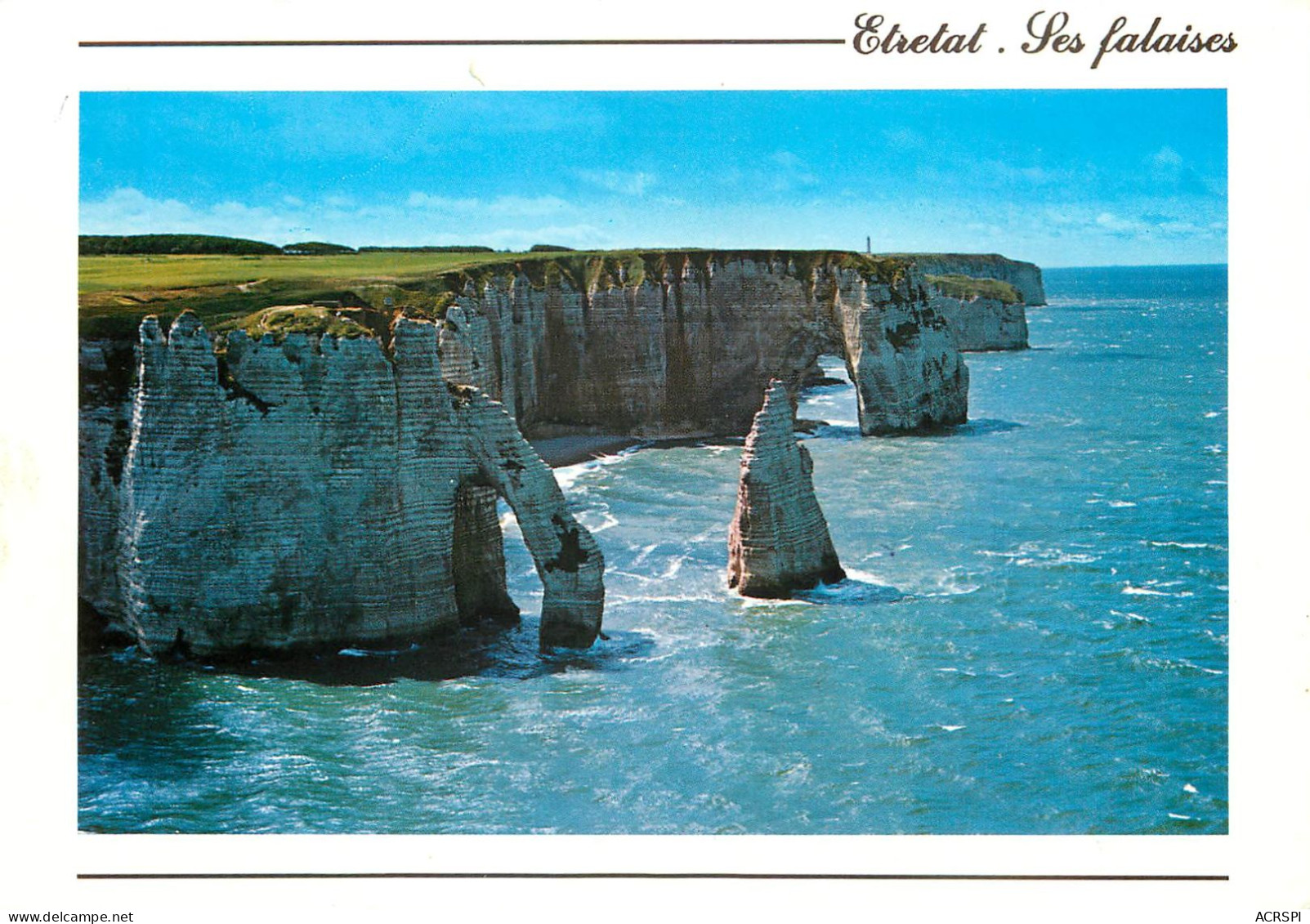 ETRETAT L Aiguille La Porte D Aval Et La Manneporte 10(scan Recto-verso) MC2469 - Etretat