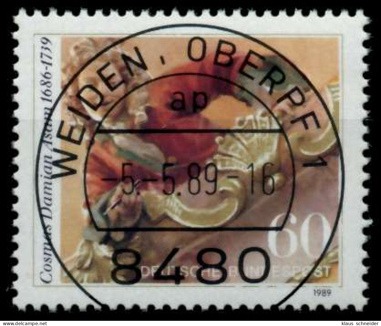 BRD 1989 Nr 1420 Zentrisch Gestempelt X86DD9E - Used Stamps