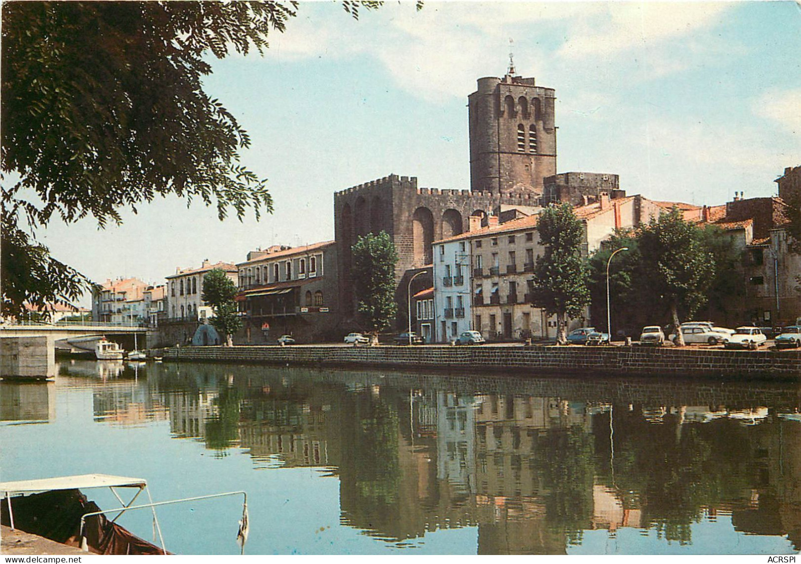 AGDE La Cathedrale XIIe Siecle 9(scan Recto-verso) MC2468 - Agde