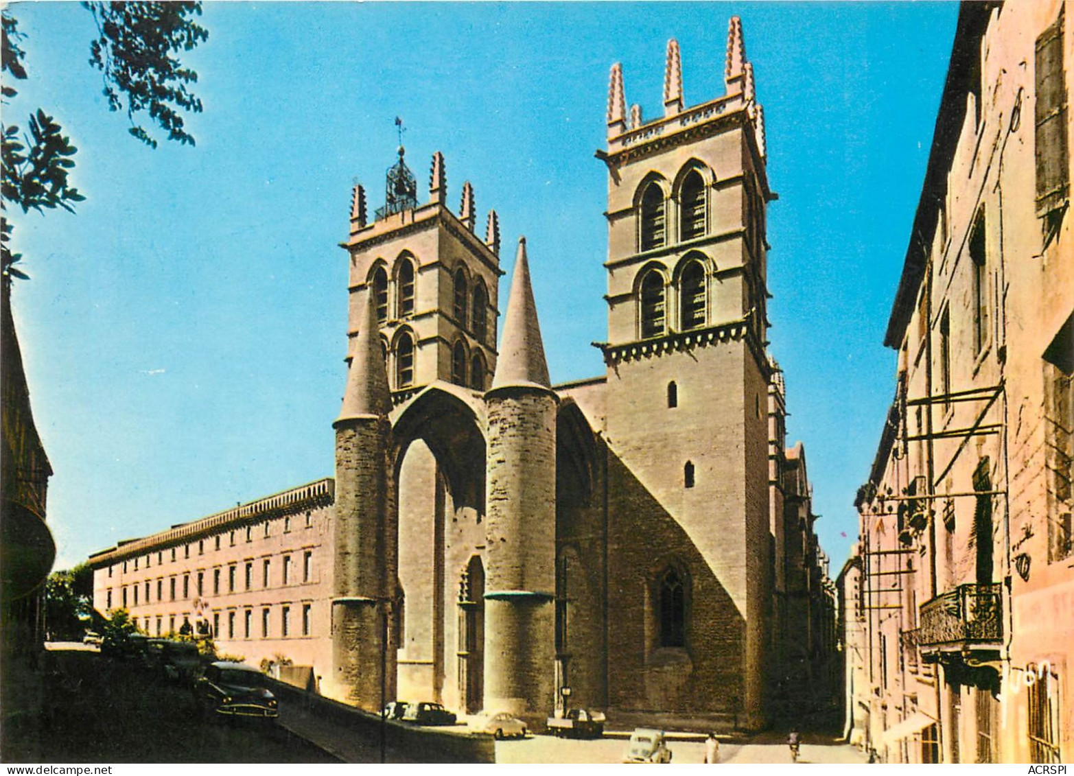 MONTPELLIER La Cathedrale Saint Pierre 2(scan Recto-verso) MC2468 - Montpellier