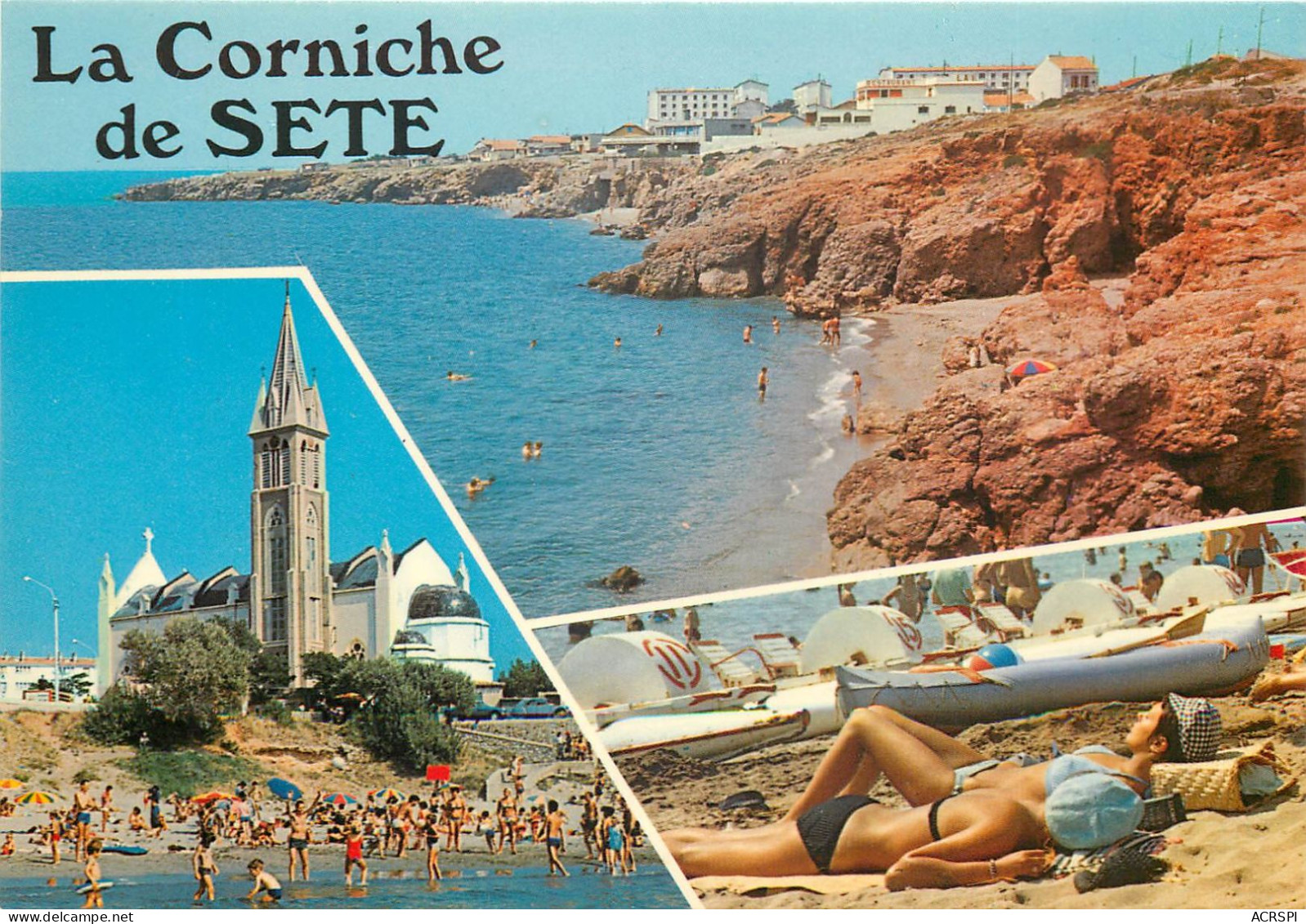 SETE Regards Sur La Corniche 8(scan Recto-verso) MC2468 - Sete (Cette)