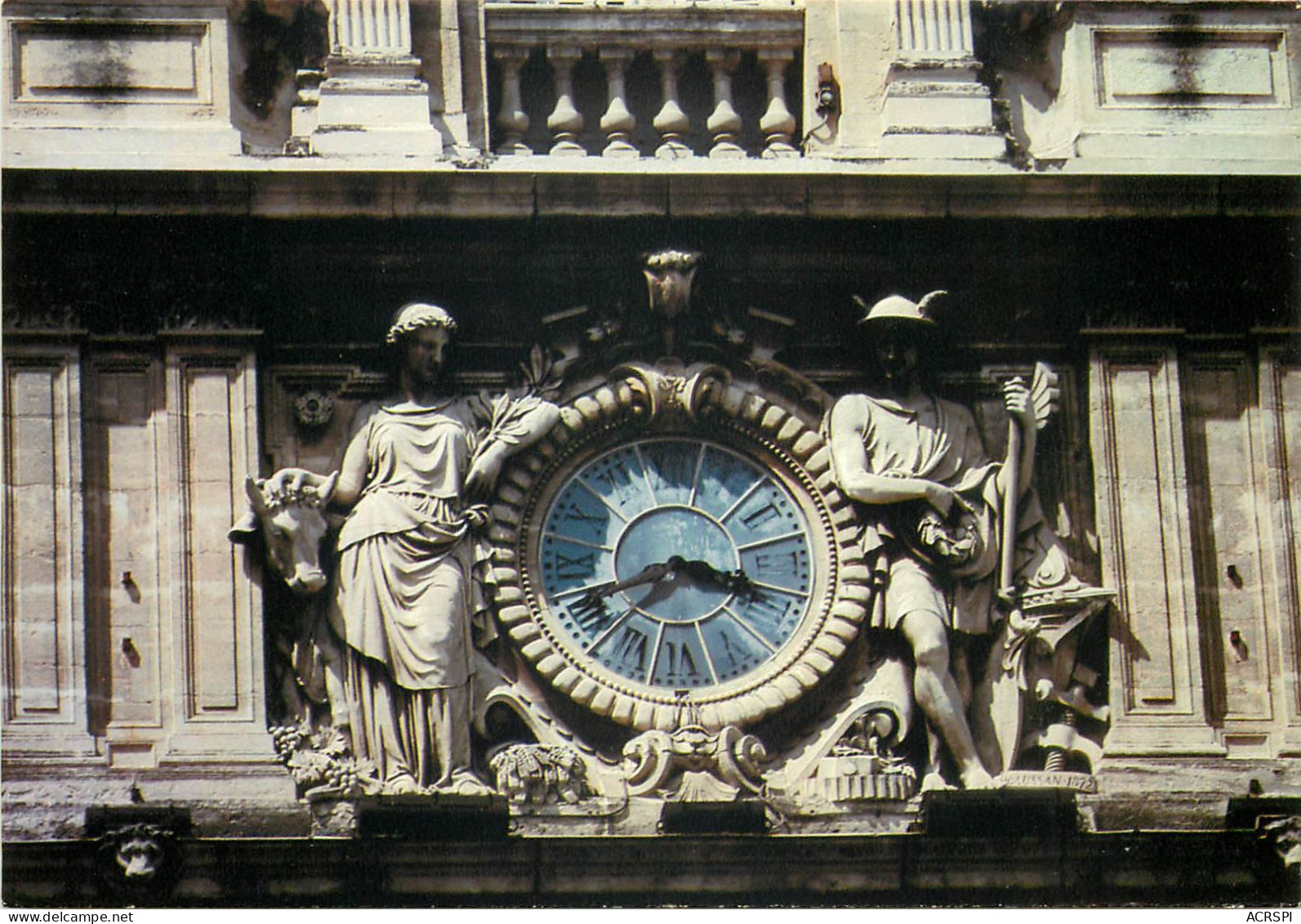 MONTPELLIER L Horloge De La Facade De La Prefecture 4(scan Recto-verso) MC2468 - Montpellier