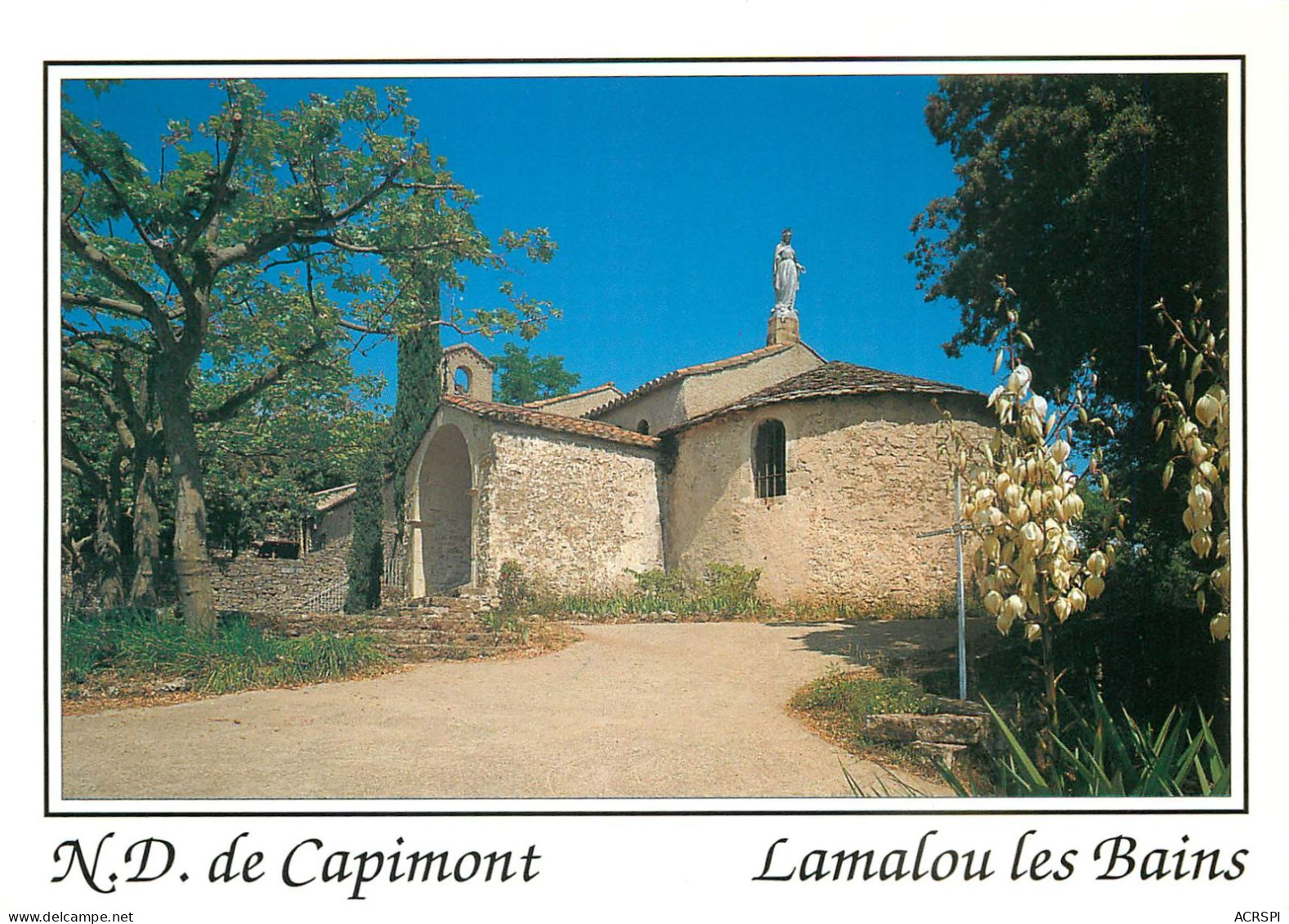 LAMALOU LES BAINS Notre Dame De Capimont 12(scan Recto-verso) MC2466 - Lamalou Les Bains