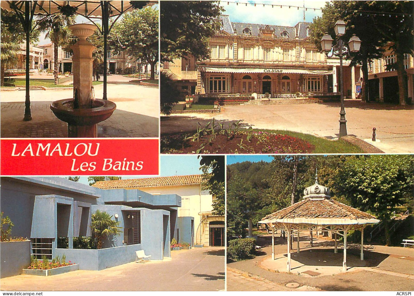 LAMALOU LES BAINS Station Thermale Et Climatique En Languedoc 13(scan Recto-verso) MC2466 - Lamalou Les Bains