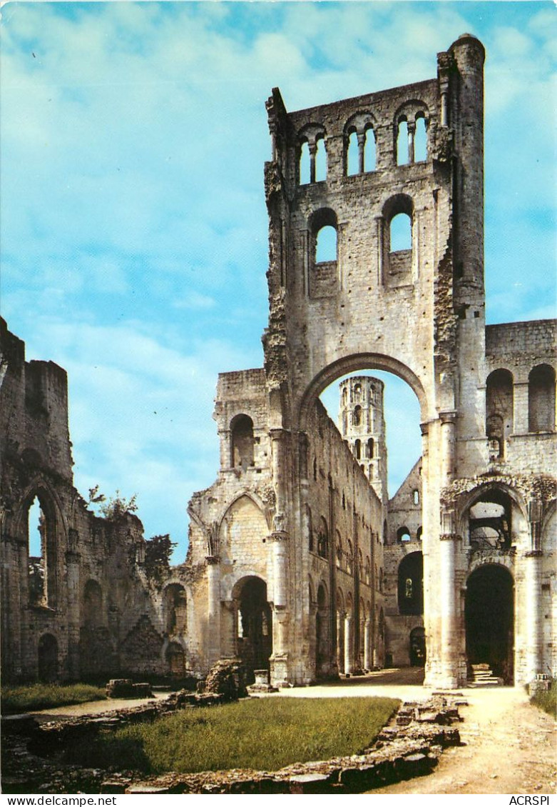 Abbaye De JUMIEGES Ruines De La Tour Lanterne 26(scan Recto-verso) MC2465 - Jumieges