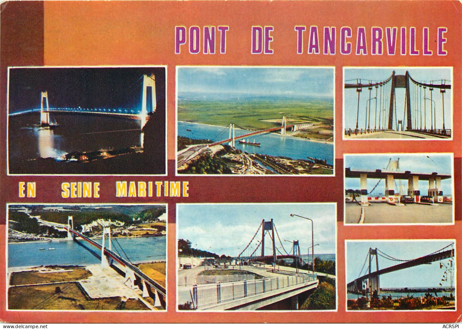 LE PONT DE TANCARVILLE 12(scan Recto-verso) MC2465 - Tancarville