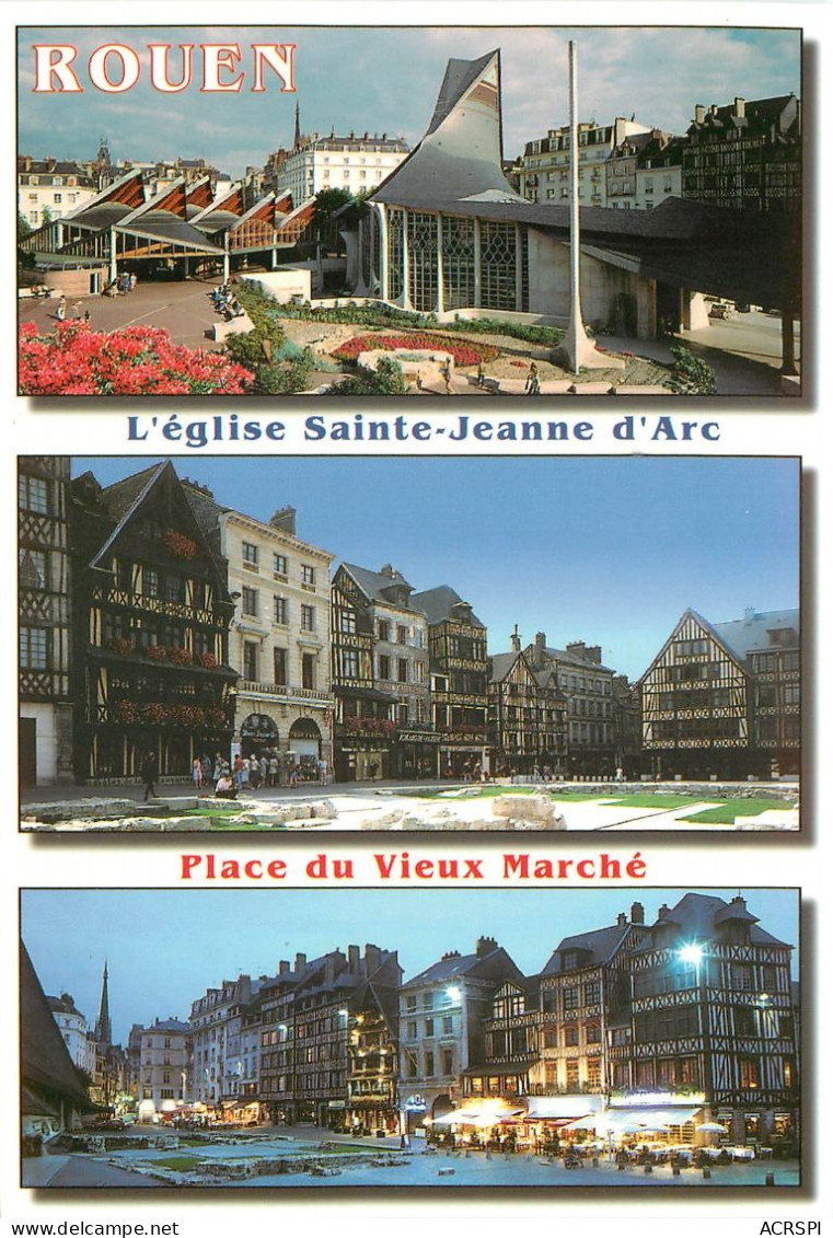 ROUEN L Eglise Sainte Jeanne D Arc 22(scan Recto-verso) MC2465 - Rouen