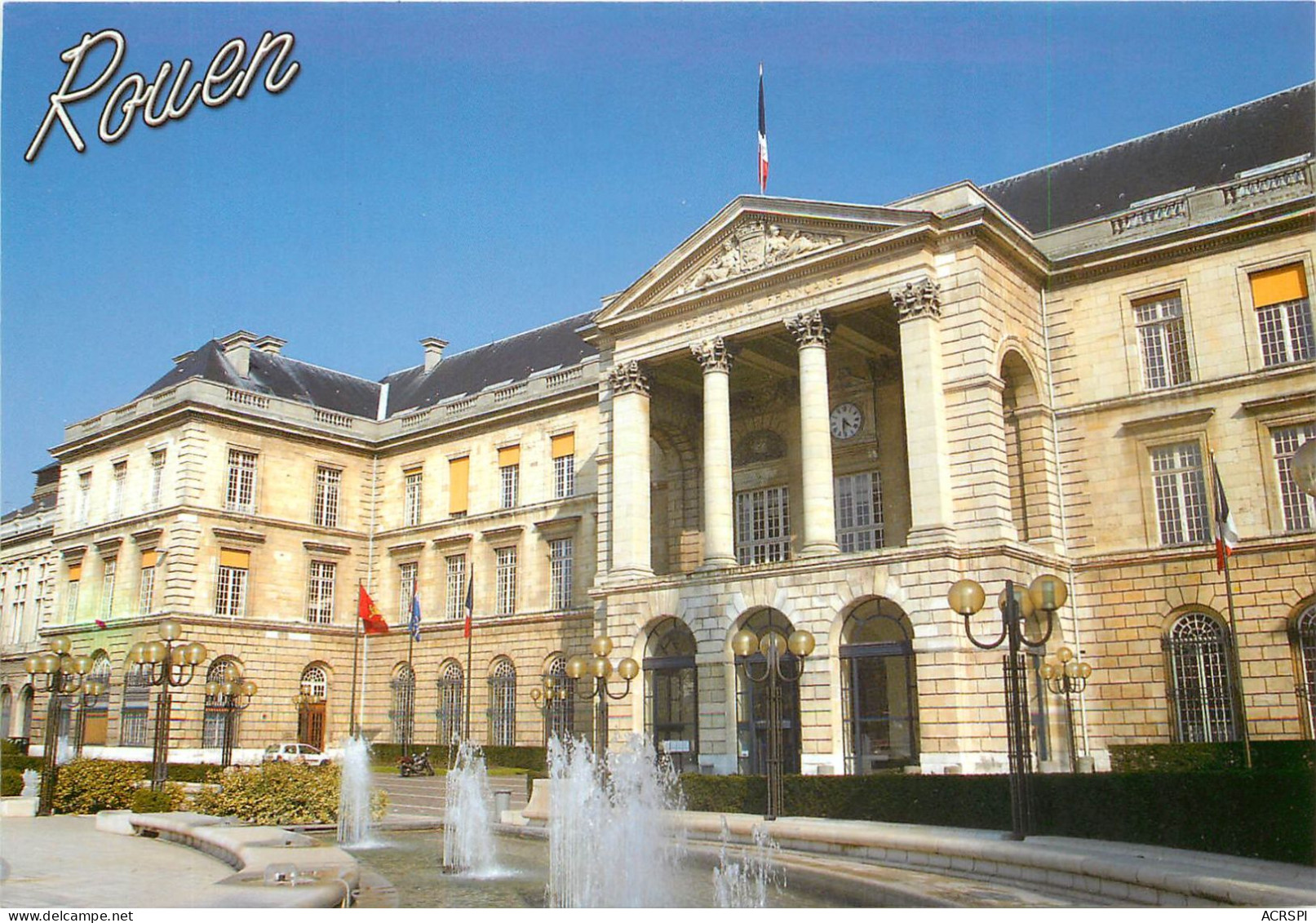 ROUEN L Hotel De Ville 23(scan Recto-verso) MC2465 - Rouen