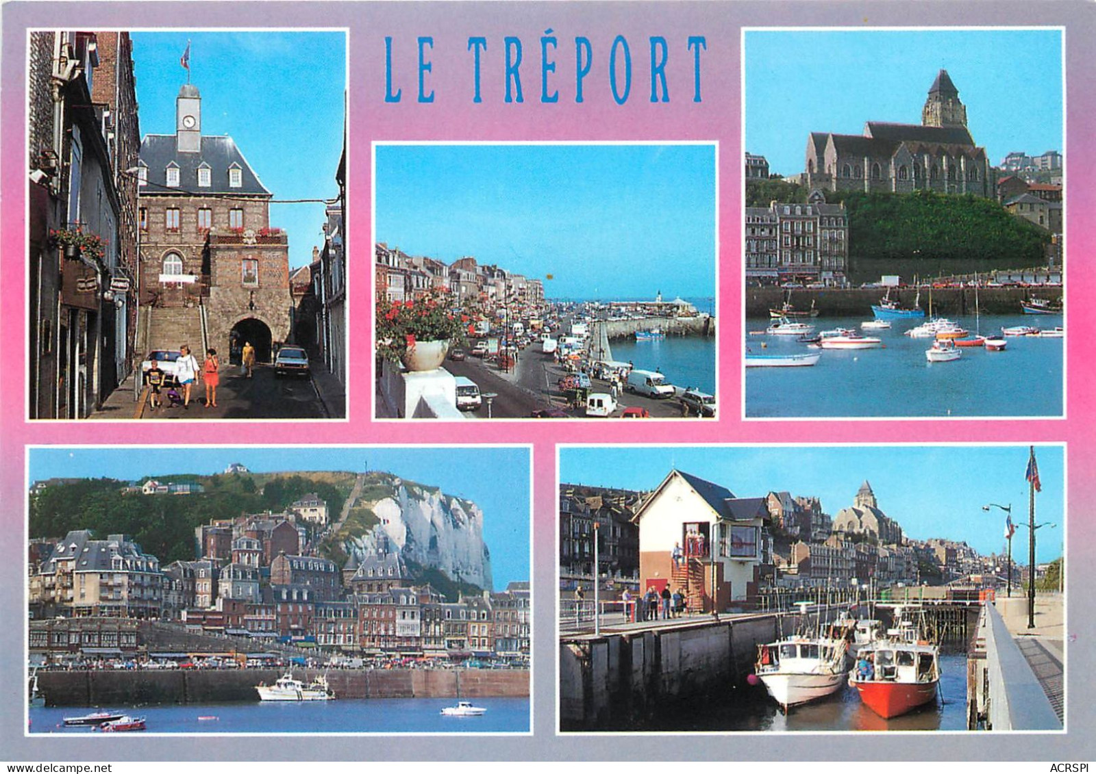 LE TREPORT La Vieille Ville Le Quai Francois Et Le Port 23(scan Recto-verso) MC2463 - Le Treport