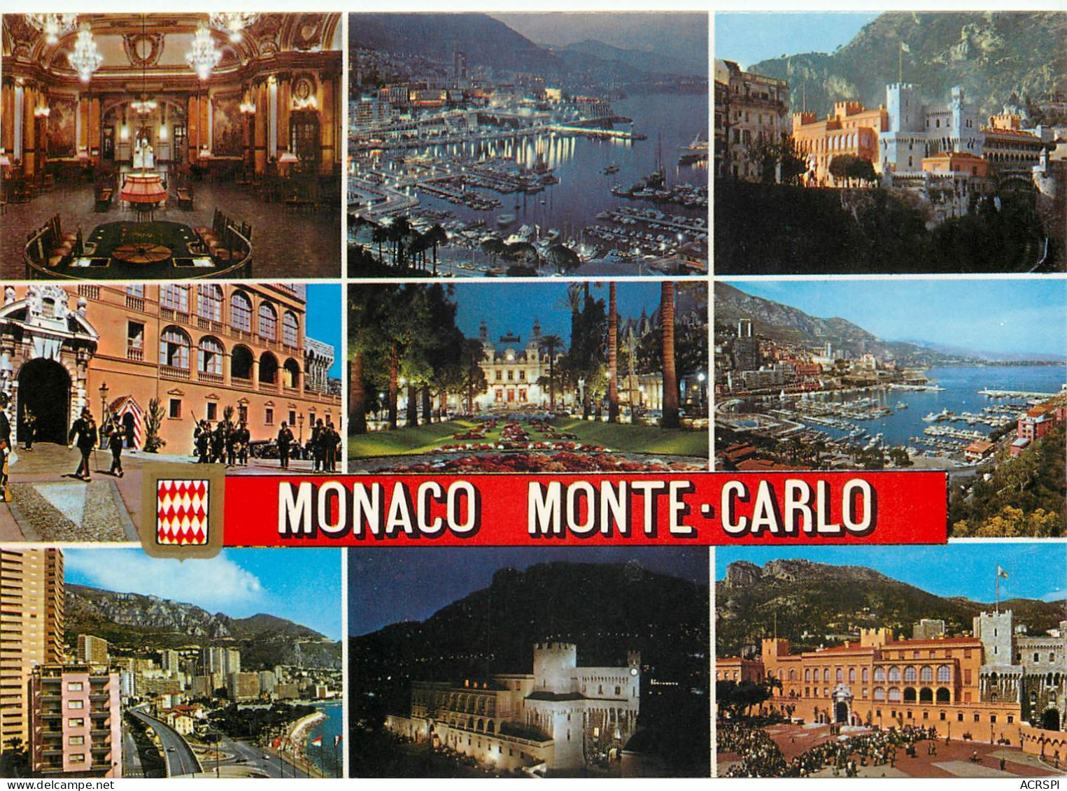 Principaute De MONACO MONTE CARLO Divers Aspects De La Principaute De Monaco 15(scan Recto-verso) MC2462 - Autres & Non Classés