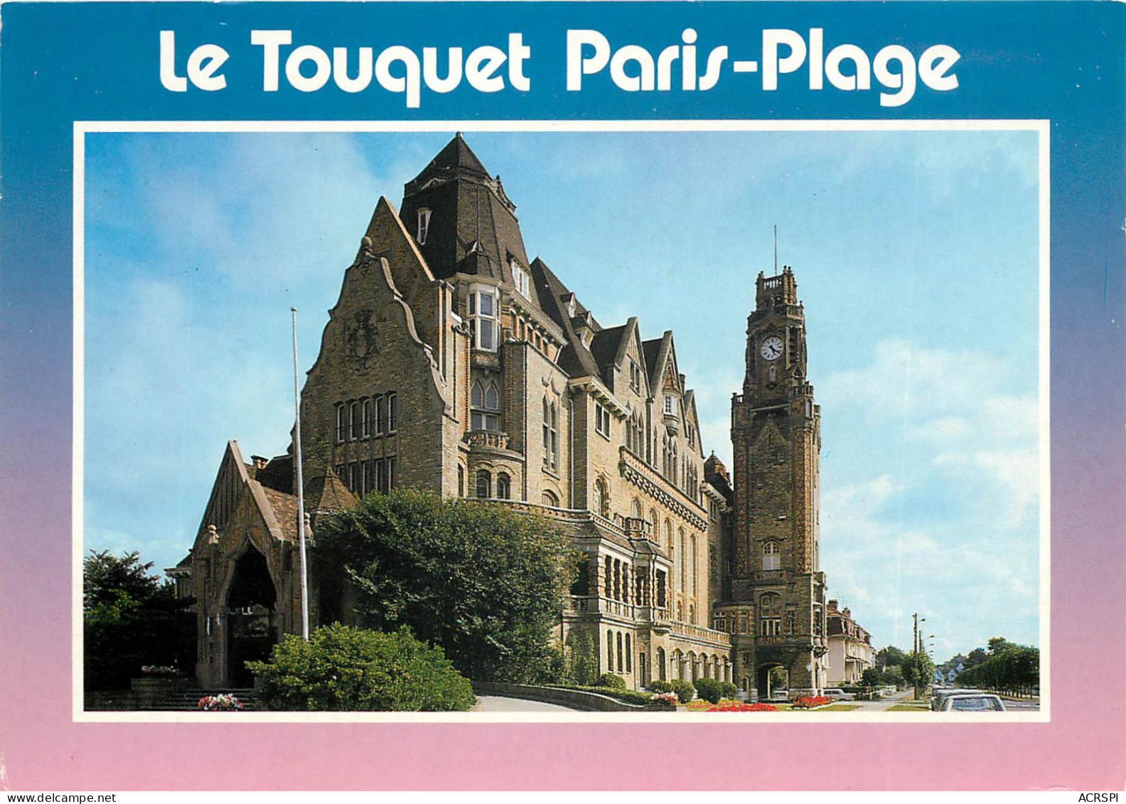 LE TOUQUET PARIS PLAGE L Hotel De Ville 24(scan Recto-verso) MC2461 - Le Touquet