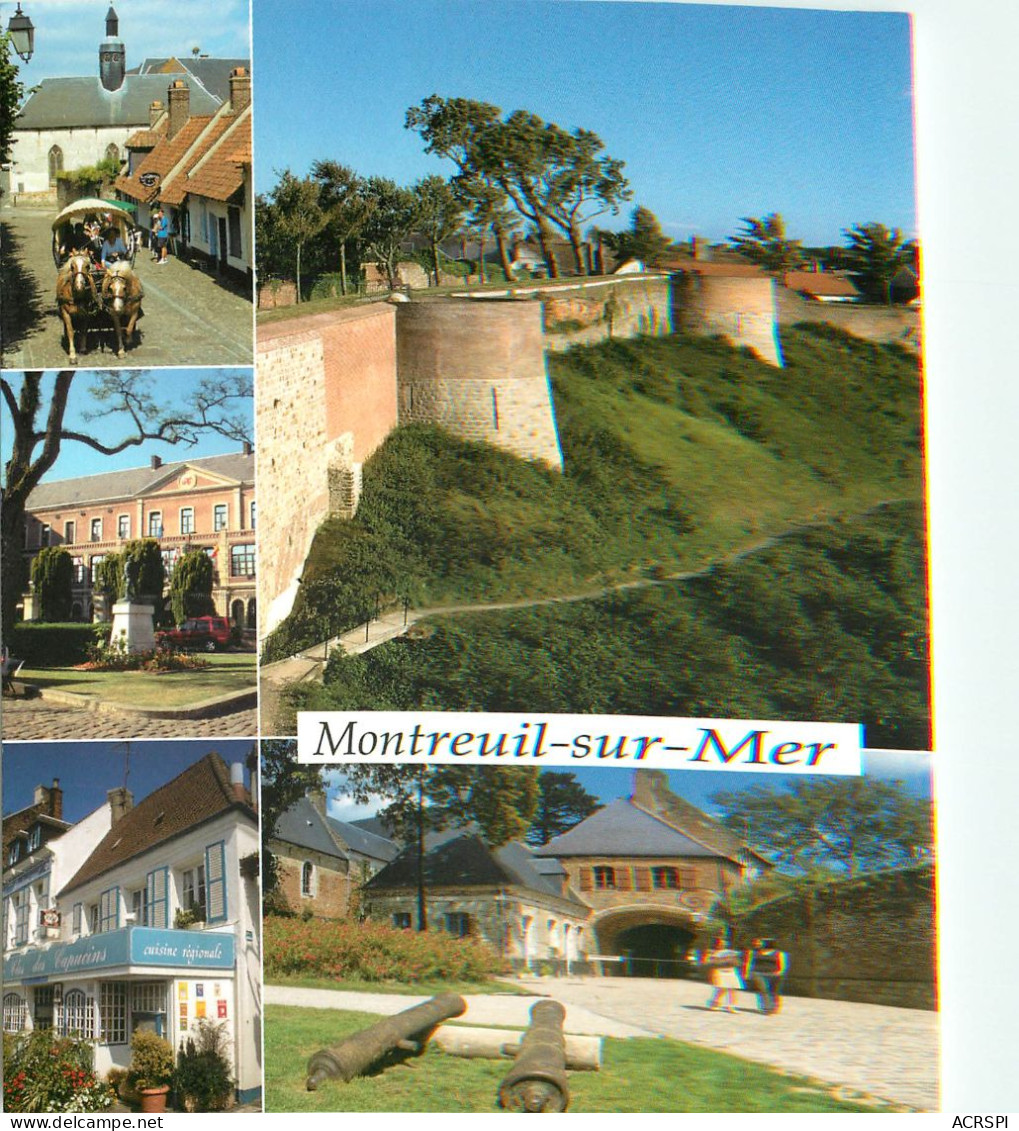 MONTREUIL SUR MER La Ville En Images 11(scan Recto-verso) MC2461 - Montreuil
