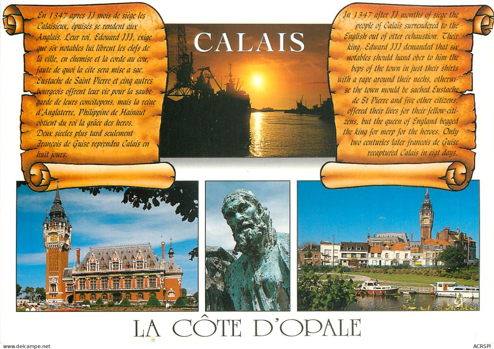 CALAIS 16(scan Recto-verso) MC2460 - Calais