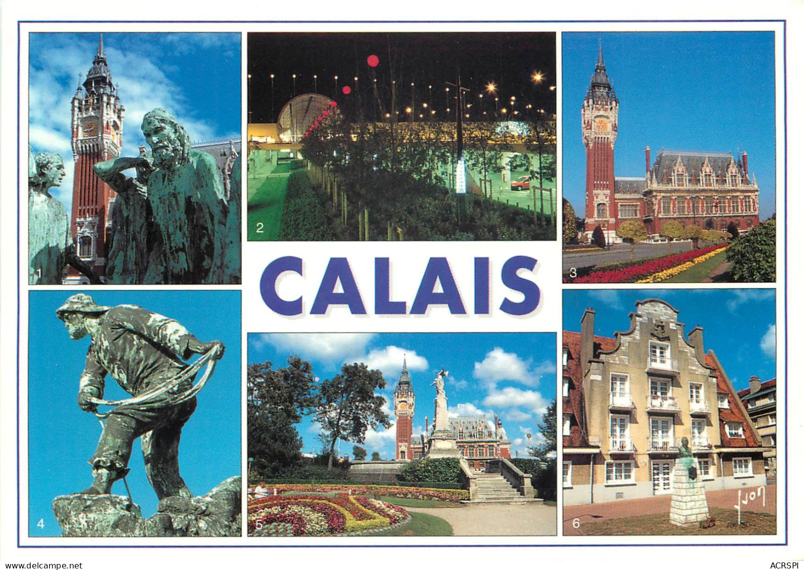 CALAIS Les Six Bourgeois La Cite De L Europe 22(scan Recto-verso) MC2460 - Calais