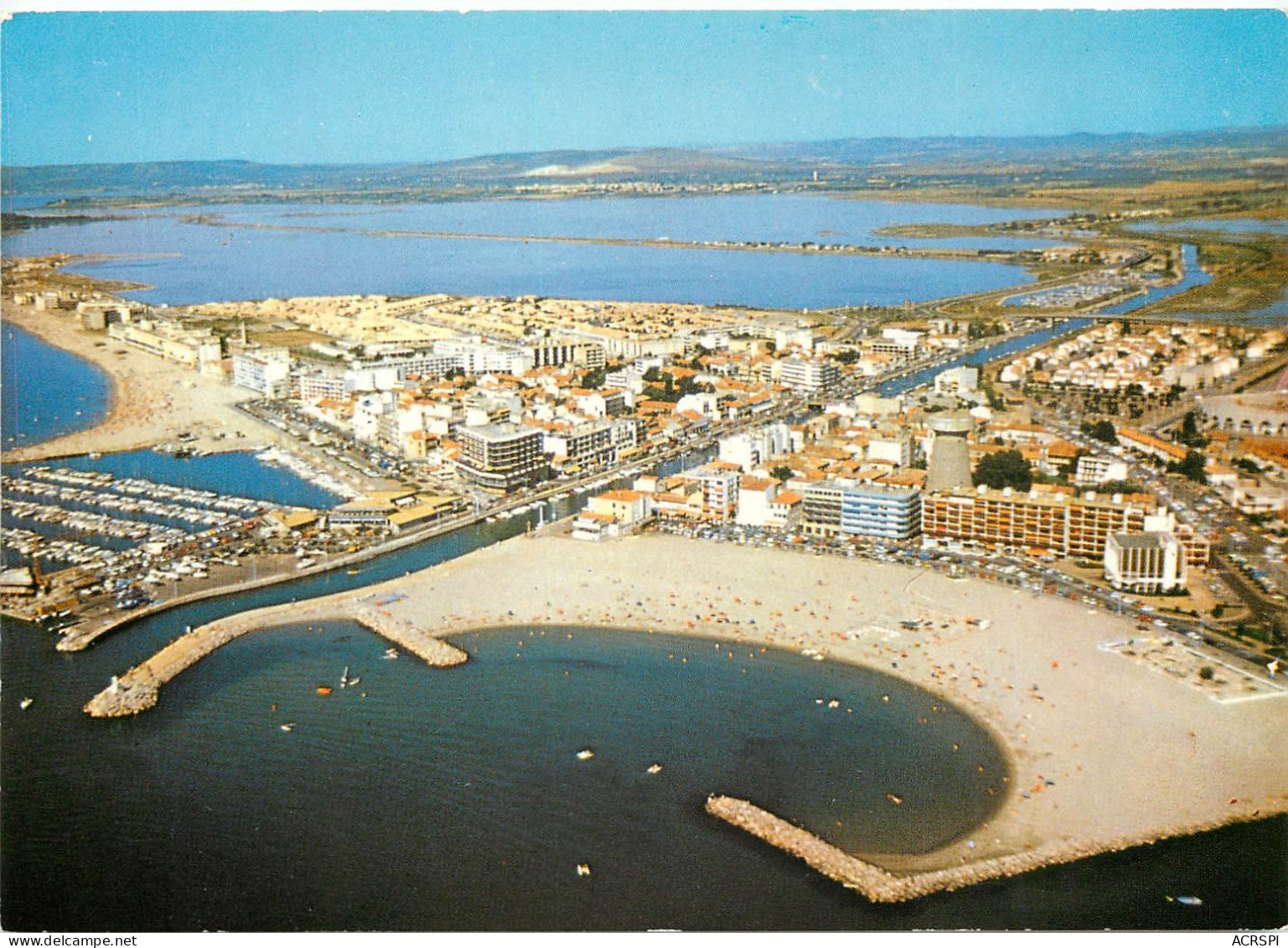 PALAVAS LES FLOTS Vue Aerienne 29(scan Recto-verso) MC2494 - Palavas Les Flots