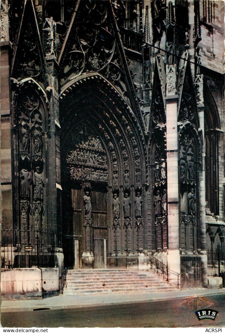 ROUEN La Cathedrale Le Portail De La Calende 24(scan Recto-verso) MC2491 - Rouen