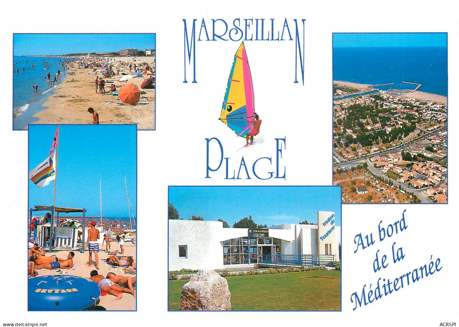 MARSEILLAN PLAGE 10(scan Recto-verso) MC2489 - Marseillan