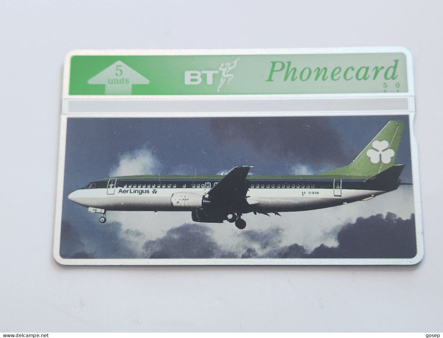 United Kingdom-(BTG-254)-Aer Lingus-(1)-Boeing 737-(253)(5units)(402E89303)(tirage-1.000)-price Cataloge-25.00£-mint - BT General Issues