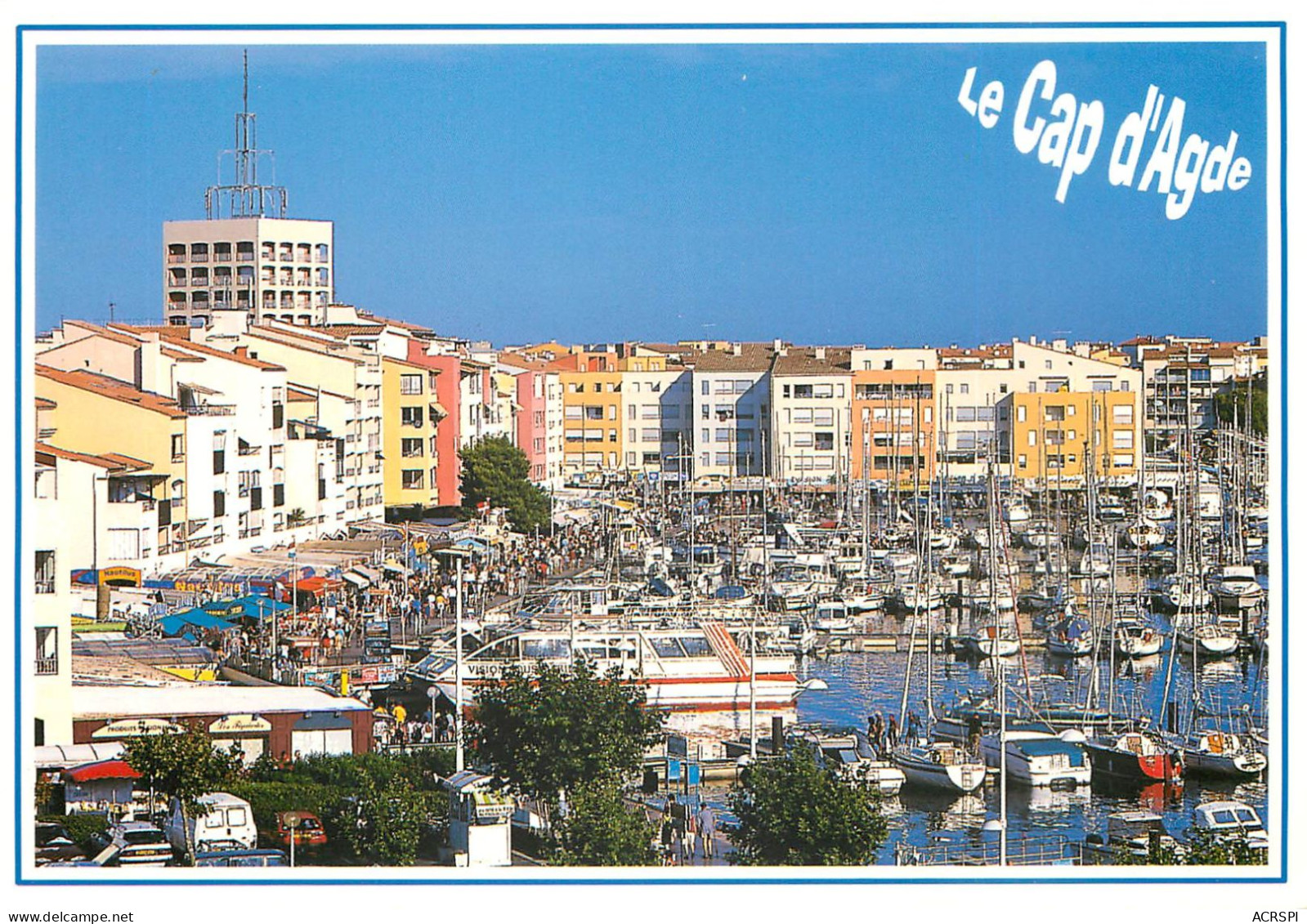 LE CAP D AGDE Quai J Miquel Et Le Port 19(scan Recto-verso) MC2488 - Agde