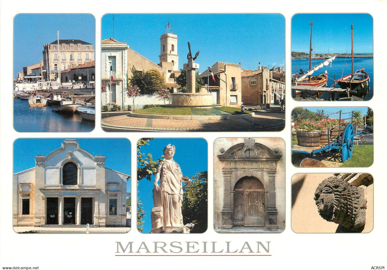 MARSEILLAN Charmant Village De Pecheurs 9(scan Recto-verso) MC2488 - Marseillan