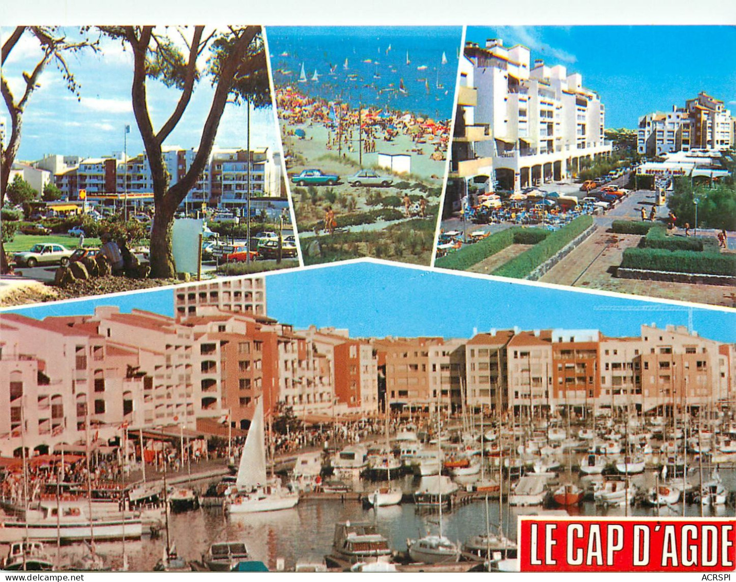 LE CAP D AGDE 25(scan Recto-verso) MC2485 - Agde