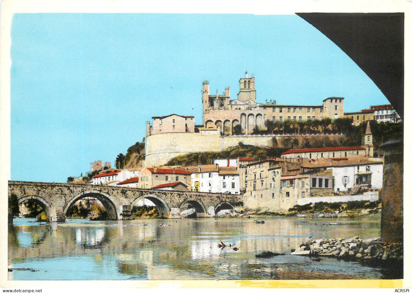 BEZIERS Le Vieux Pont Et Cathedrale St Nazaire 14(scan Recto-verso) MC2483 - Beziers