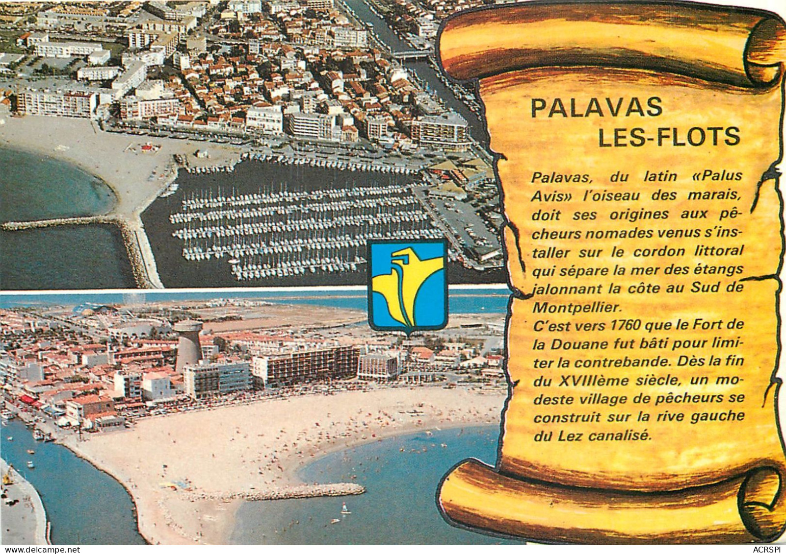 PALAVAS LES FLOTS 6(scan Recto-verso) MC2481 - Palavas Les Flots