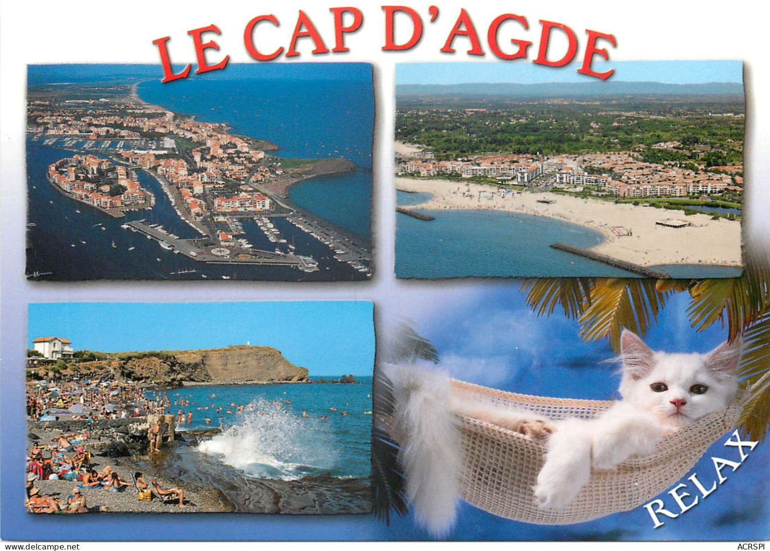 LE CAP D AGDE 19(scan Recto-verso) MC2480 - Agde